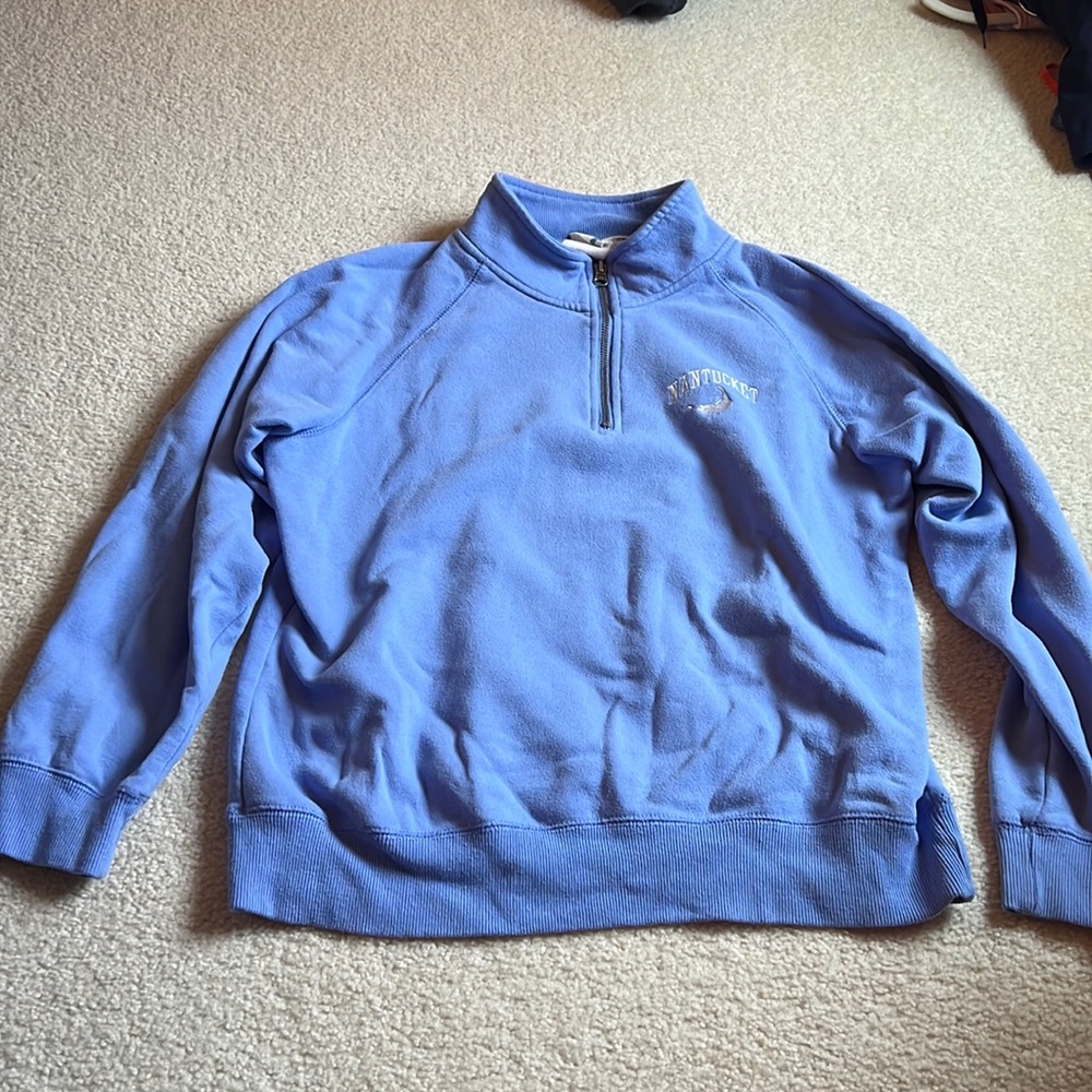 Periwinkle Nantucket Quarterzip